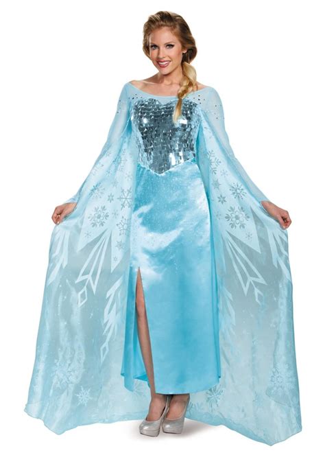 elsa frozen halloween costume for adults|official disney elsa costume.